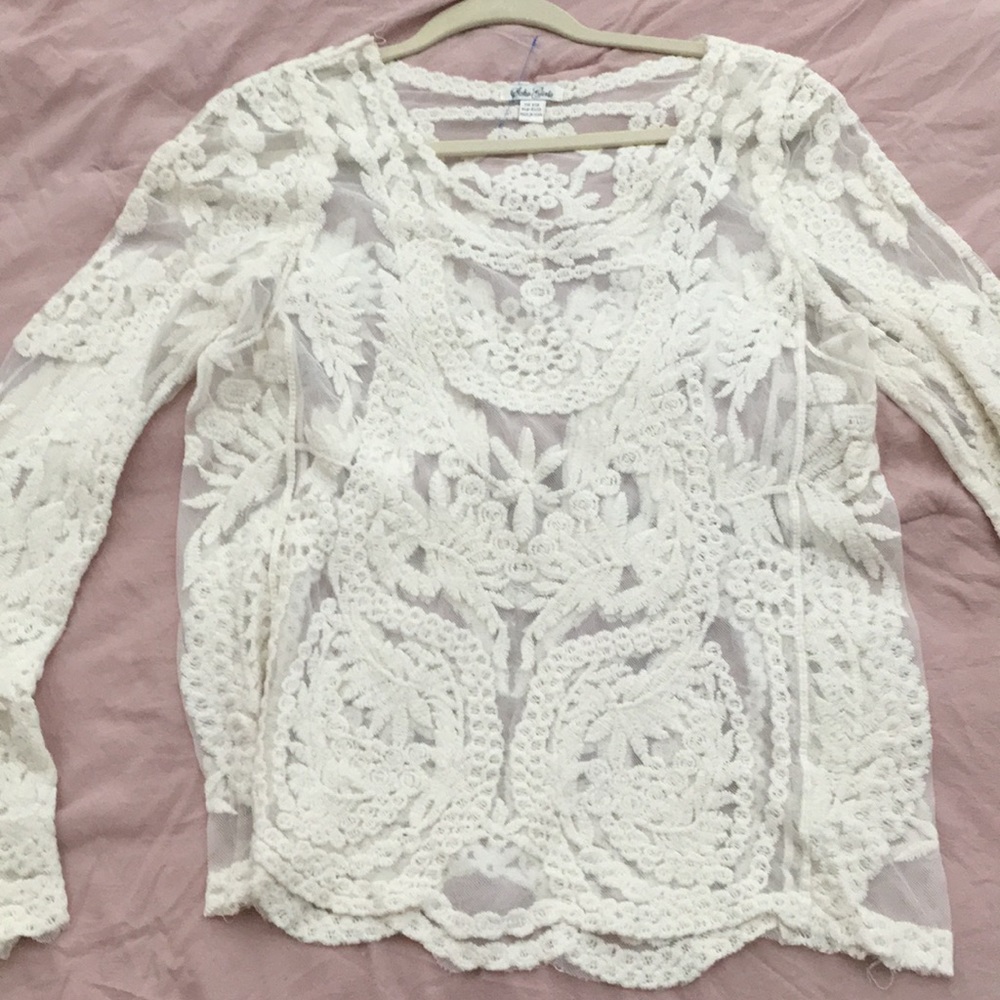 Soho girls lace shirt
